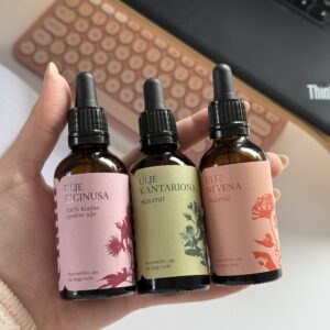 Set ulja (kantarion, neven, ricinus)
