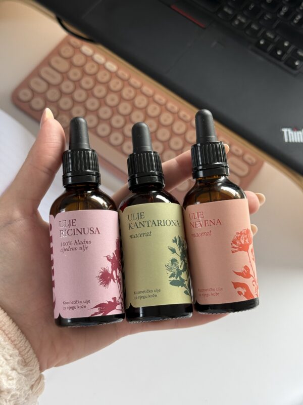 Set ulja (kantarion, neven, ricinus)